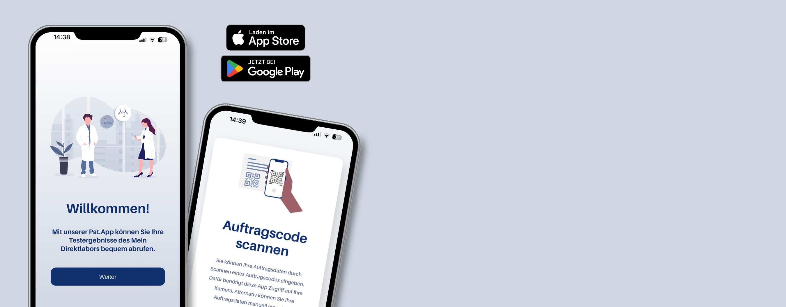 PatApp - unsere Patientenapp für Ihren Befundabruf